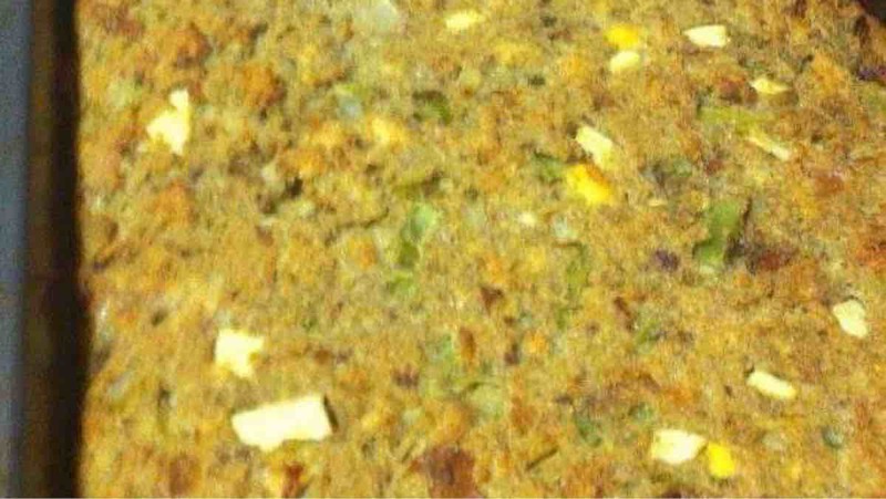 Momma's Cornbread Dressing Recipe