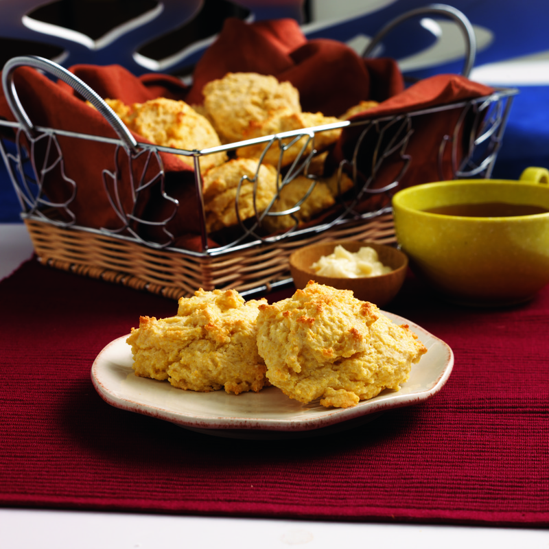 Maple Cornmeal Biscuits