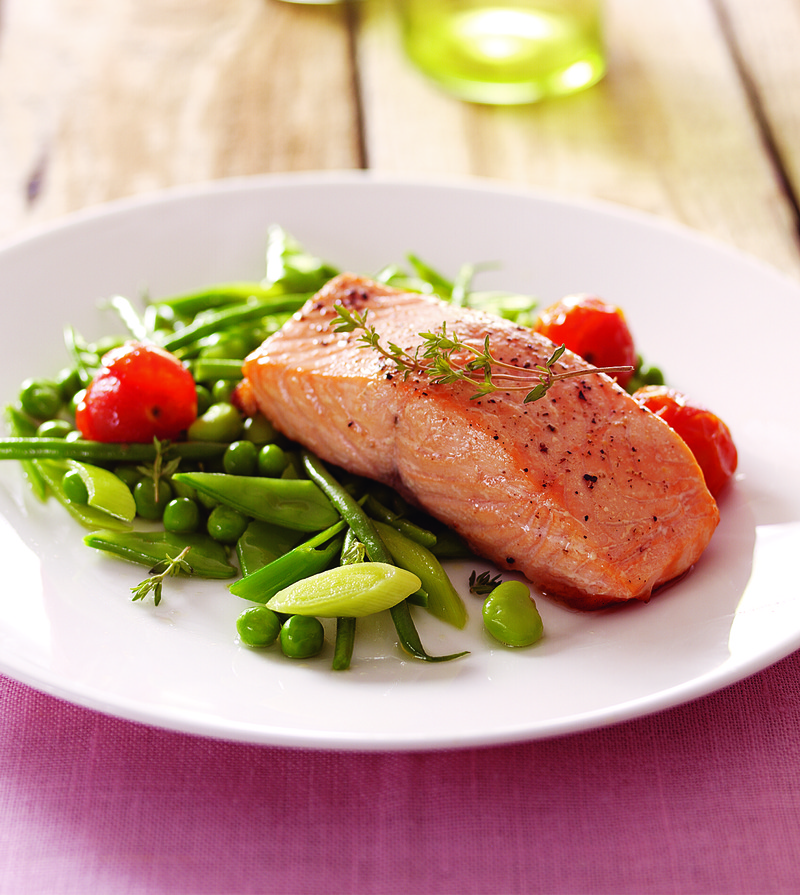 Fresh Oven-baked Salmon | MyGreatRecipes