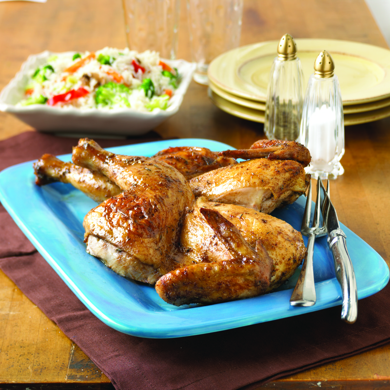 Brick Chicken MyGreatRecipes