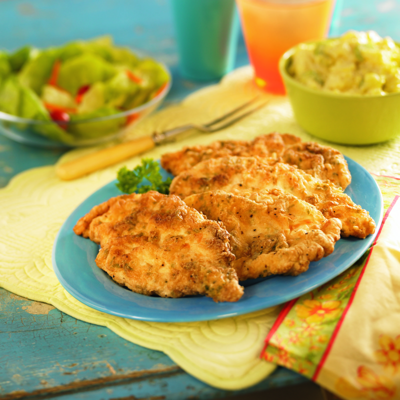 crispy battered chicken recipe - setkab.com