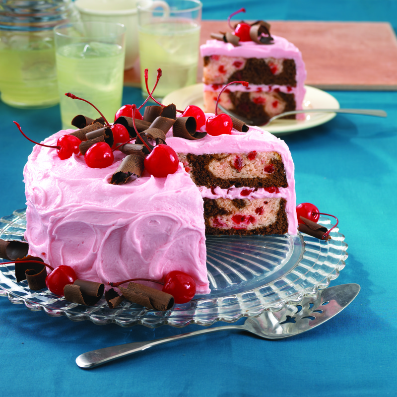 Cherry Explosion Cake | MyGreatRecipes