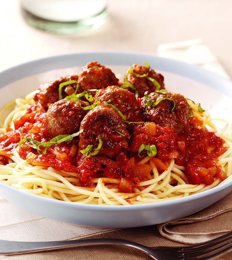 Italian Meatballs And Spaghetti | MyGreatRecipes