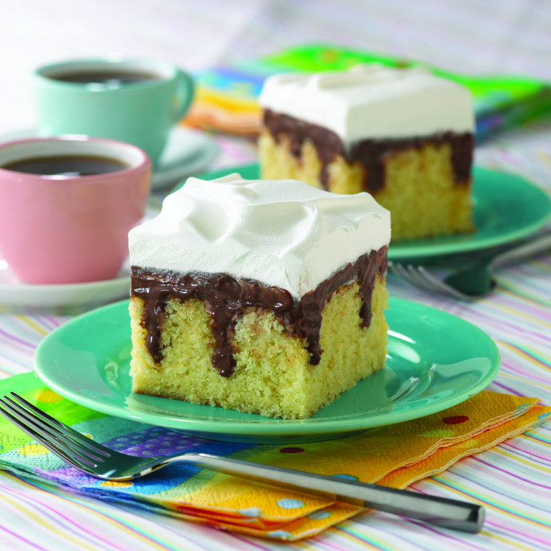 Pudding Poke Cake | MyGreatRecipes