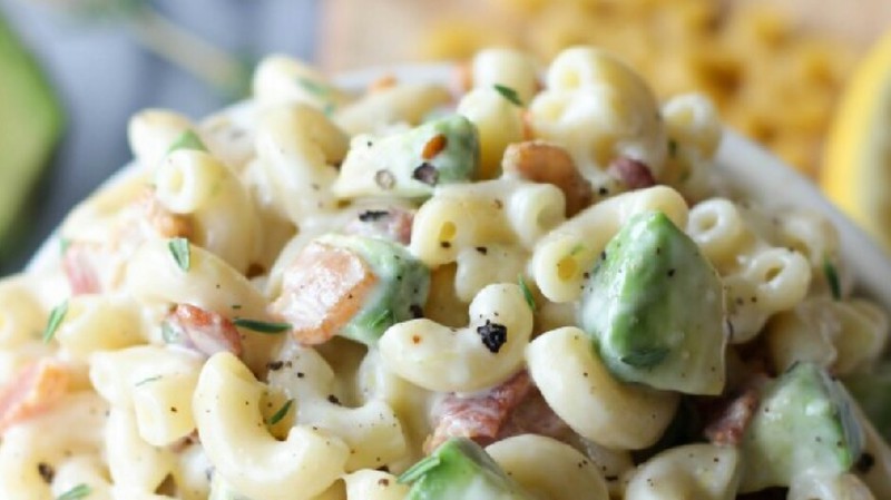 Bacon And Avocado Macaroni Salad | MyGreatRecipes