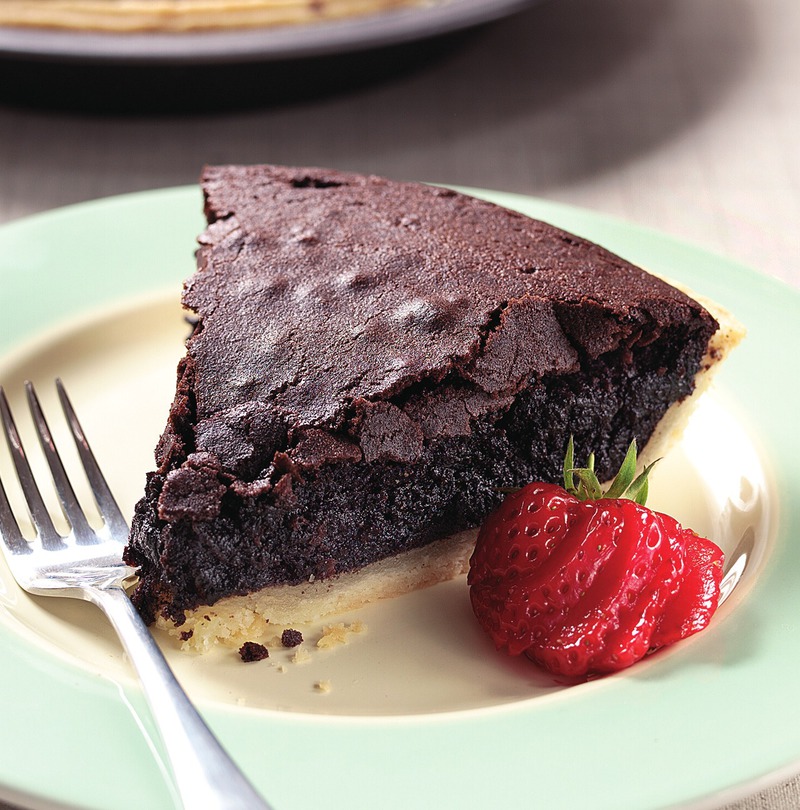 Decadent Fudge Pie MyGreatRecipes