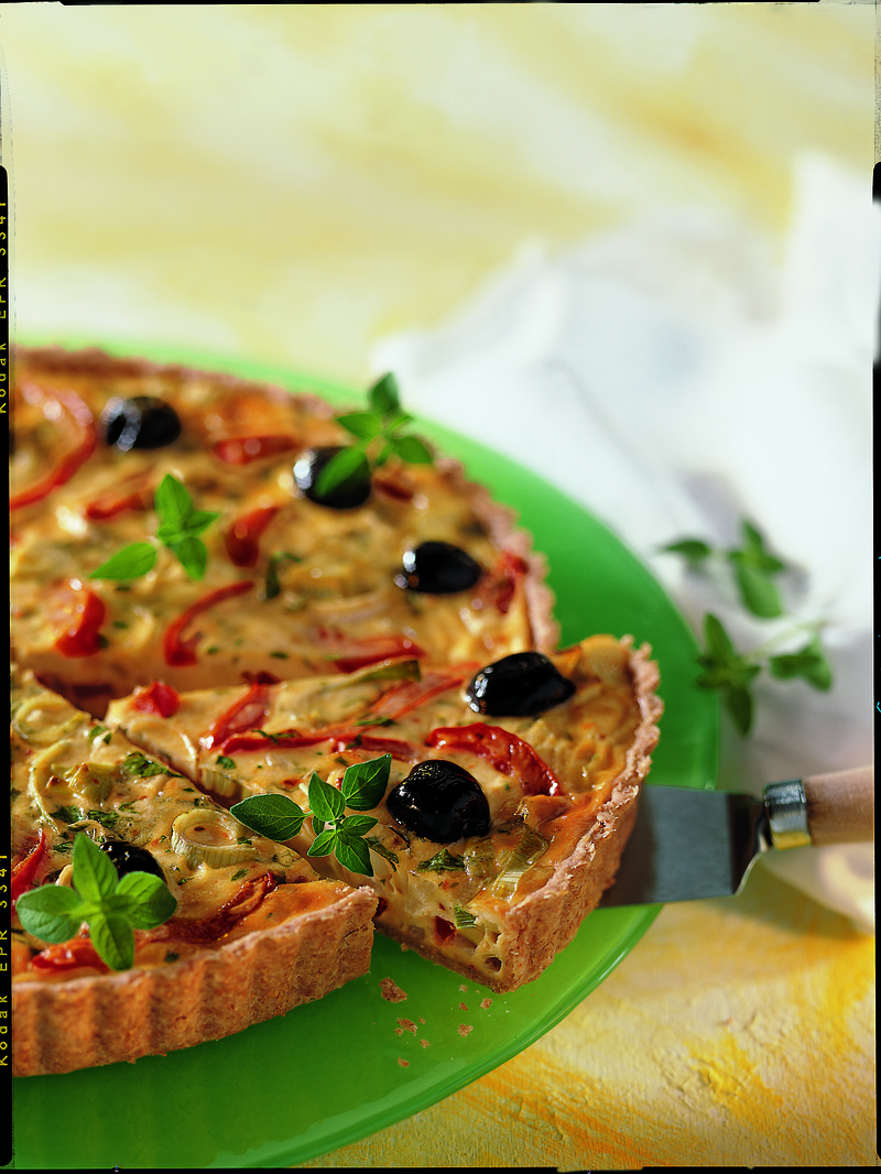 Red Pepper Quiche MyGreatRecipes