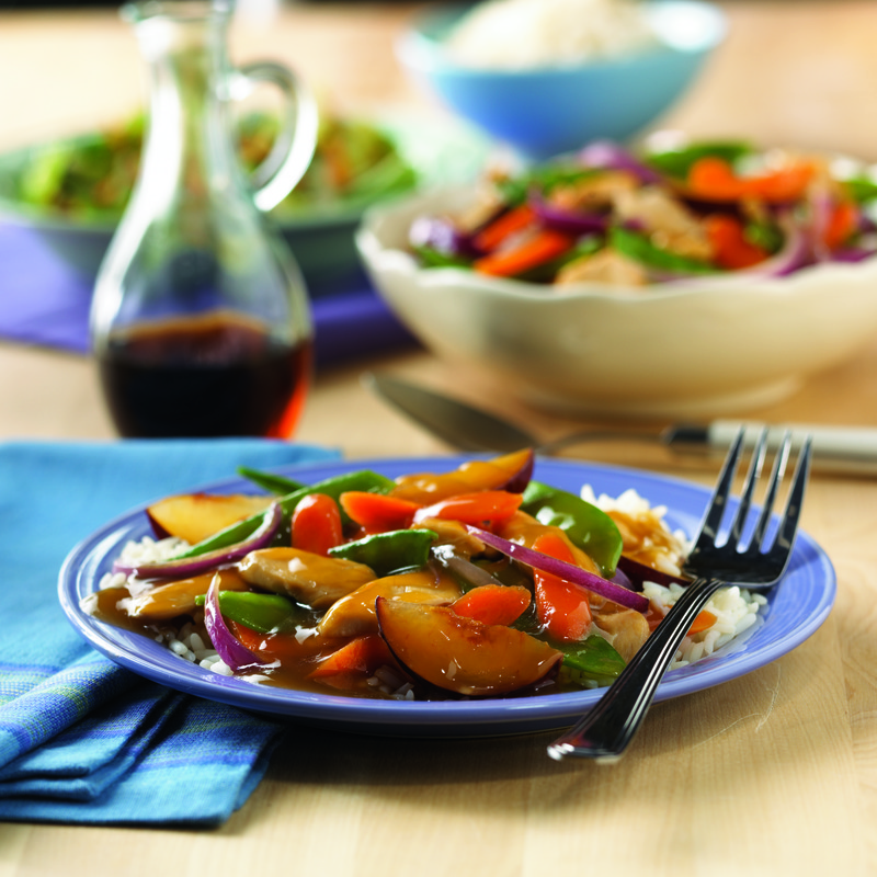 Stir fry Plum Chicken MyGreatRecipes