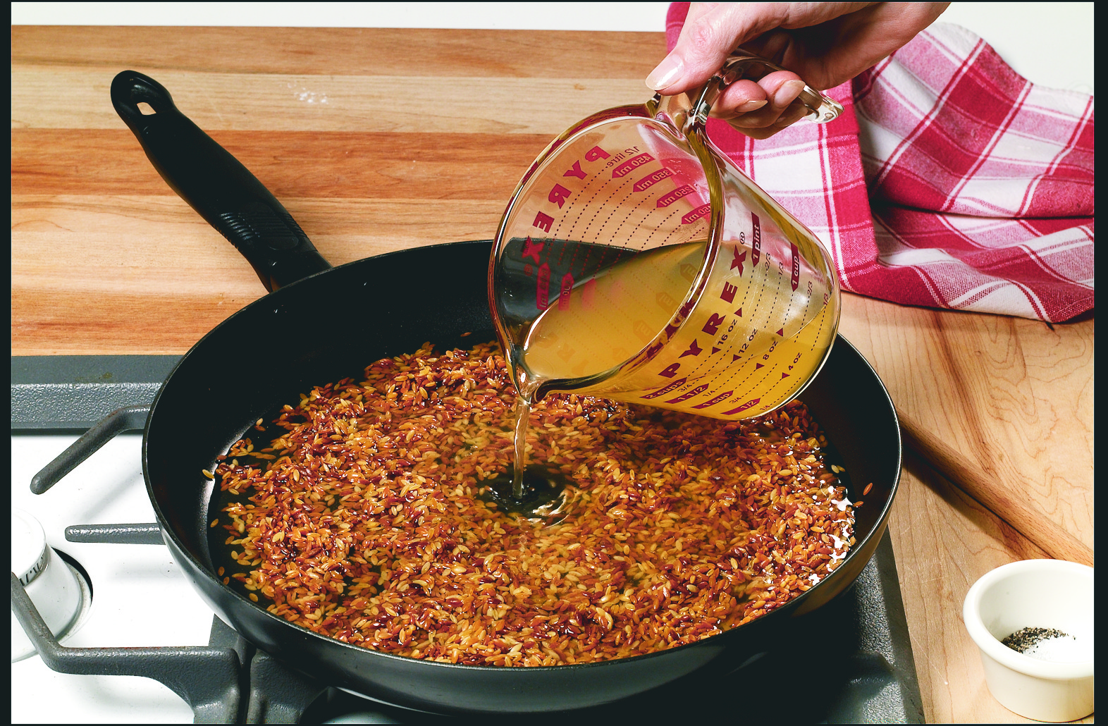 Greek Style Orzo Pasta