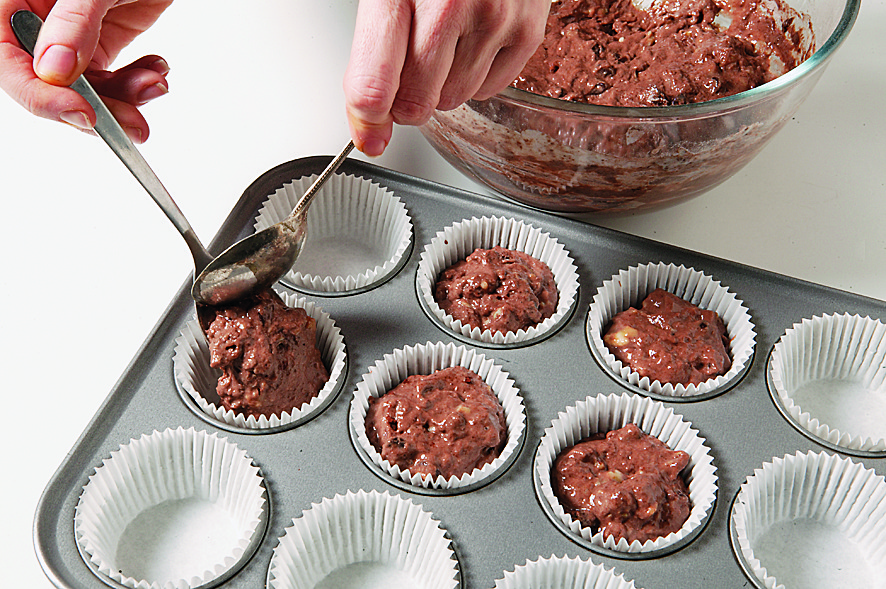 Chocolate Banana Muffins | MyGreatRecipes