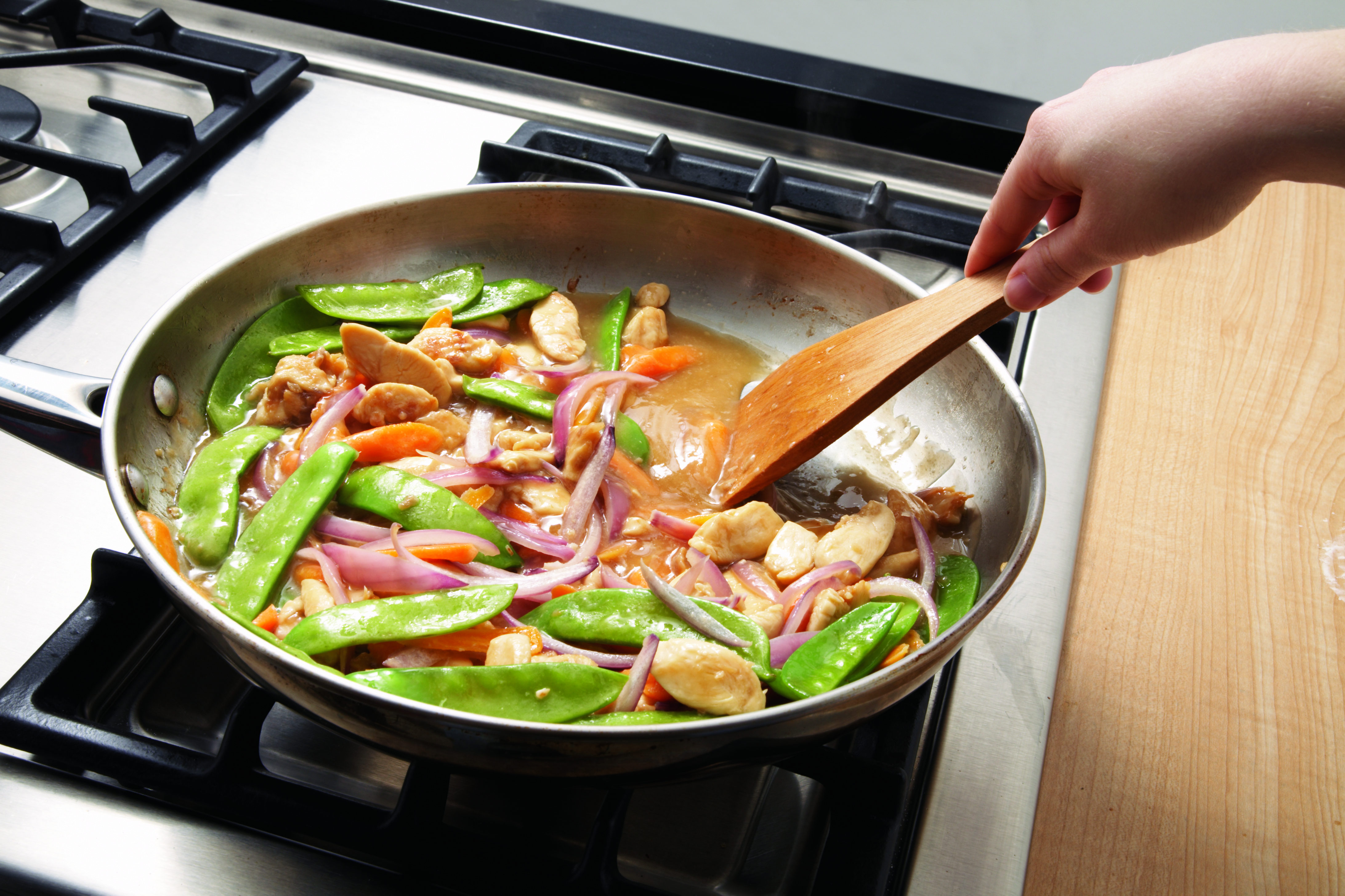 Stir fry Plum Chicken MyGreatRecipes