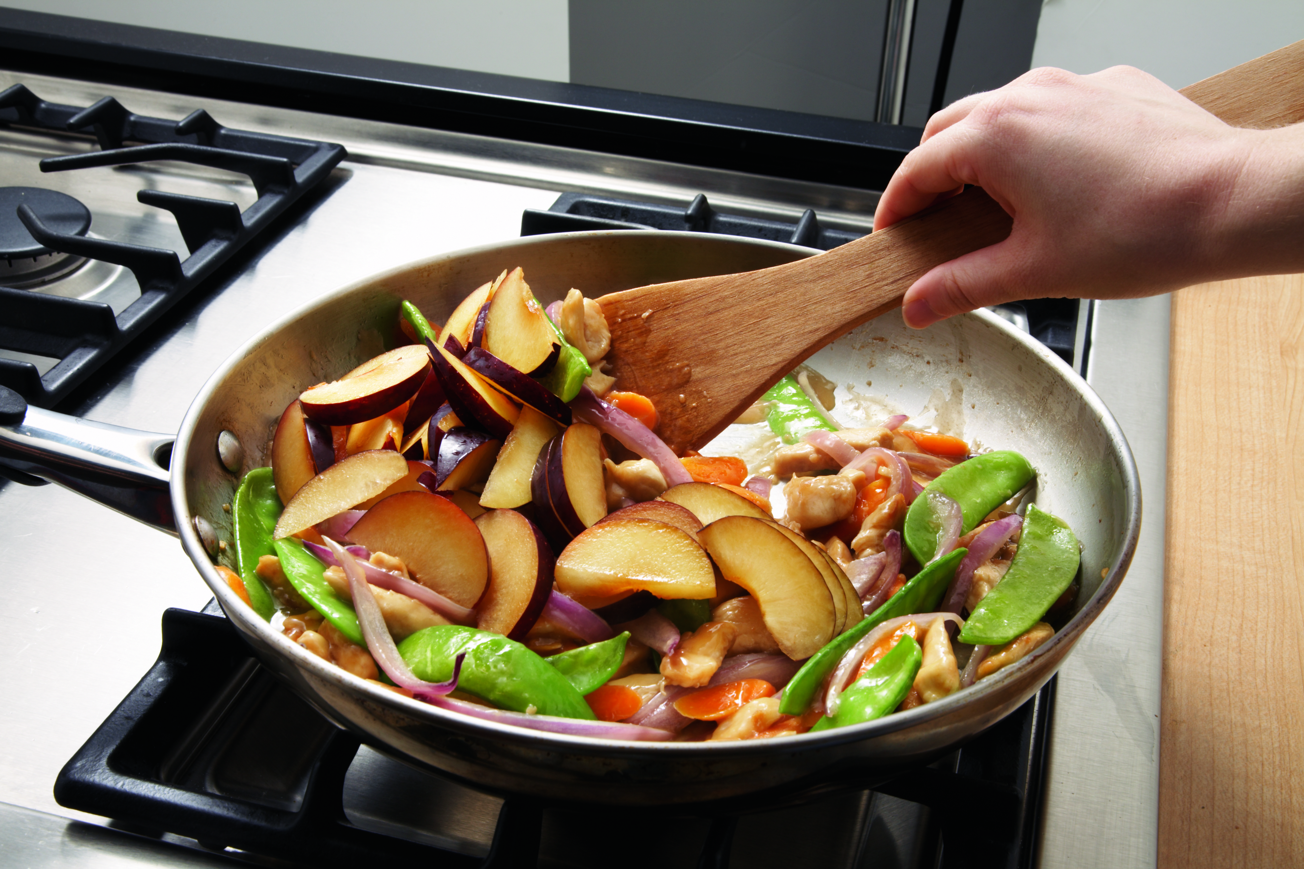 Stir fry Plum Chicken MyGreatRecipes